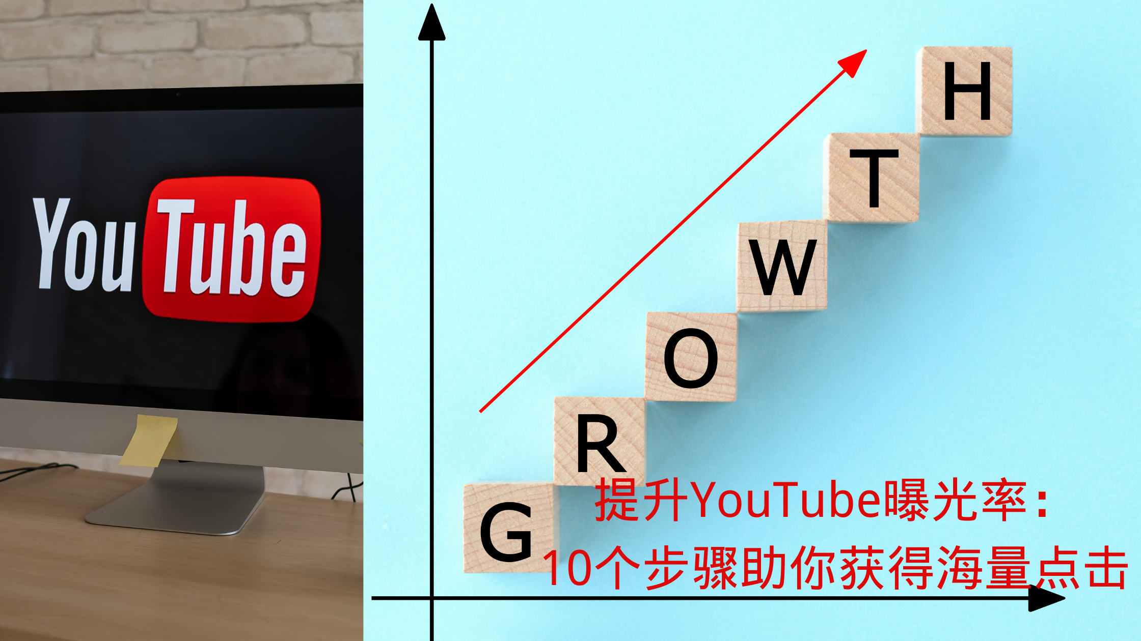 提升YouTube曝光率：10个步骤助你获得海量点击